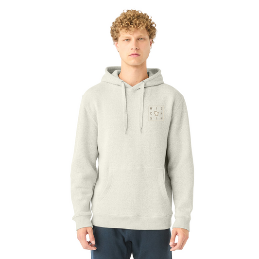Wisconsin Heritage Hoodie - Latte